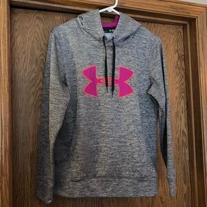 Gray under Armour sweatshirt hoodie